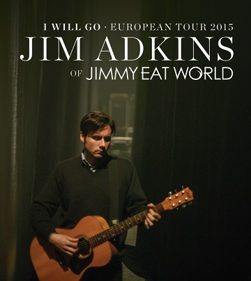 Jim Adkins-Jimmy Eat World בבארבי יום שני 31/08/2015 20:30
